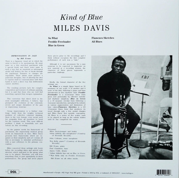 Kind Of Blue (Blue Vinyl) | Mint (M) Mint (M)