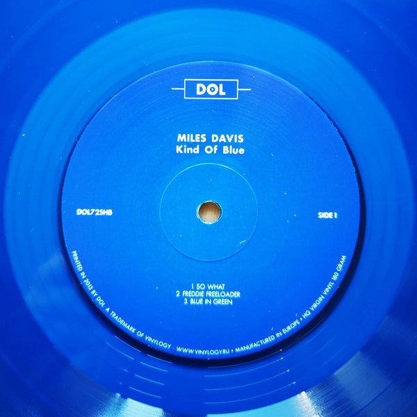Kind Of Blue (Blue Vinyl) | Mint (M) Mint (M)