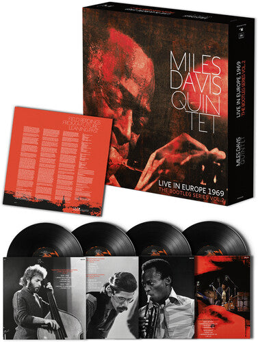 Miles Davis Live In Europe 1969 (The Bootleg Series Vol. 2) (Deluxe Edition, 180 Gram Black Vinyl Boxset) [Import] (4 Lp) Vinyl Record