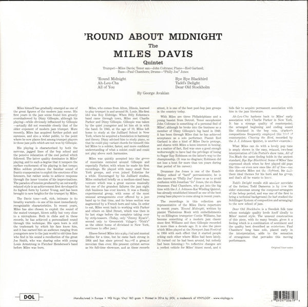 Round About Midnight | Mint (M) Mint (M)