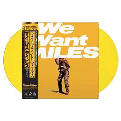 Miles Davis We Want Miles (2xLP Opaque Yellow Vinyl) Vinyl Record