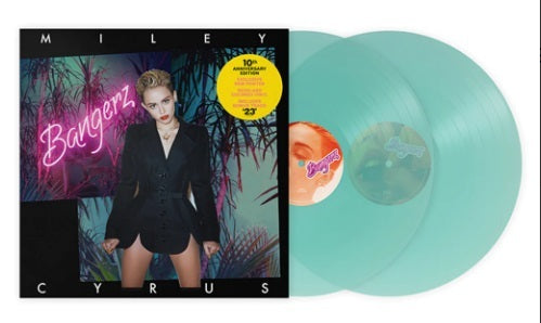 Bangerz (Ltd , Sea Glass, Gatefold, Poster, 10th Anniversary, 2LP) [Import] Vinyl Record