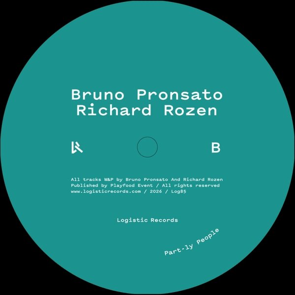 Bruno Pronsato, Richard Rozen - (PRESALE 5/25/26) EP 1 (VINYL) | Mint (M) Mint (M)