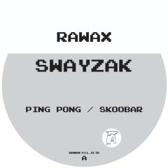 SWAYZAK - (PRE ORDER 5/11/26) Ping Pong / Skoobar (VINYL 12") |