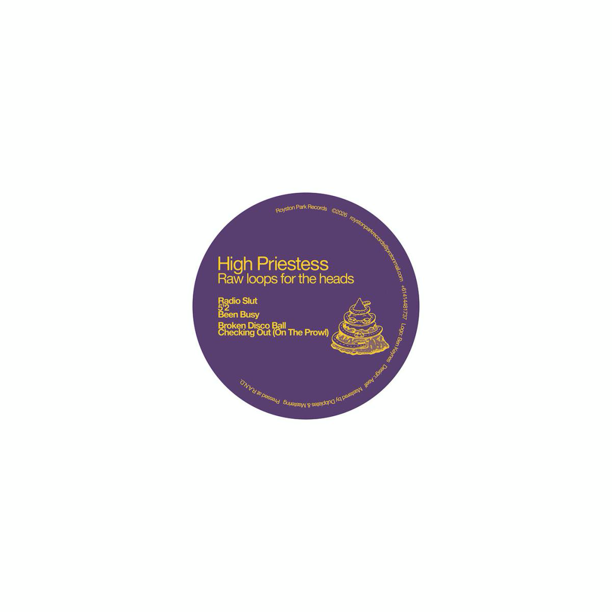 High Priestess - (PRESALE 5/29/26) Raw Loops for the Head (VINYL) | Mint (M) Mint (M)