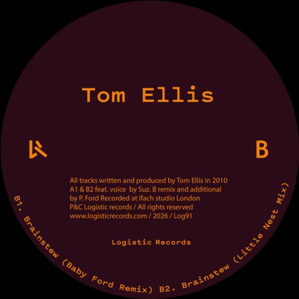 Tom Ellis, Baby Ford - (PRESALE 9/24/26) Brainstew (VINYL) | Mint (M) Mint (M)