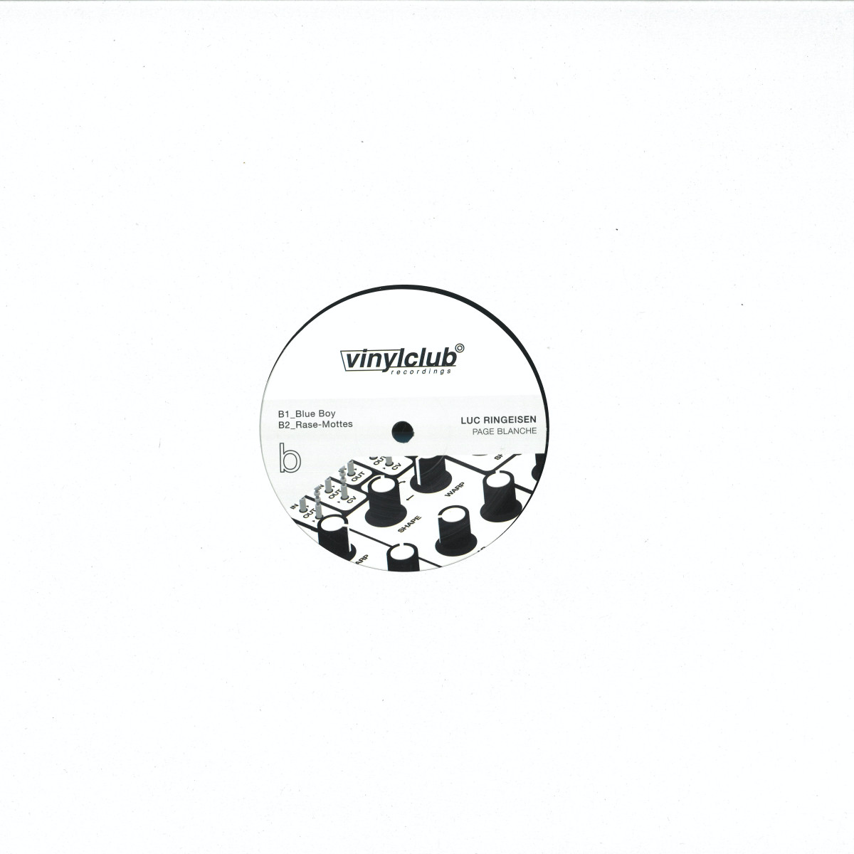 Luc Ringeisen - Page Blanche (2xVINYL) | Mint (M) Mint (M)