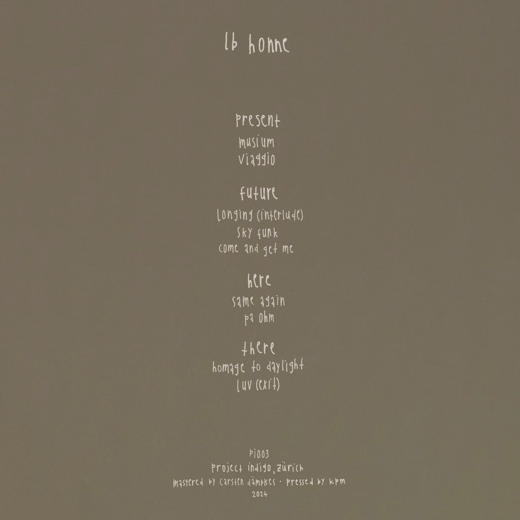 Lb Honne - (PRESALE 6/16/26) present future / here there (2xVINYL) | Mint (M) Mint (M)