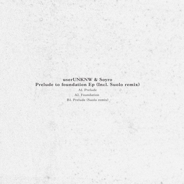 Prelude To Foundation Ep | Mint (M) Mint (M)