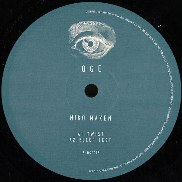 Niko Maxen Untitled 12" Mint (M) Generic