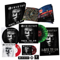 [PRE-ORDER] MINISTRY - Hate To Go - Take Out Or Delivery (Deluxe Box Edition) [Black/Green Splatter] [4LP] [Vinyl] Vinyl Record