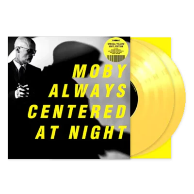 Moby Always Centered At Night (Indie Exclusive, Limited Edition, Yellow Vinyl) (2 Lp's) Vinyl Record