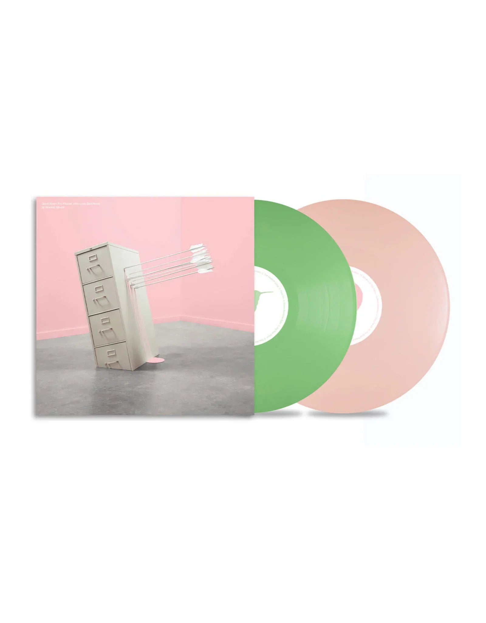 Modest Mouse - Good News For People Who Love Bad News (20th Anniversary Deluxe Edition) [2LP Opaque Baby Pink & Spring Green]
