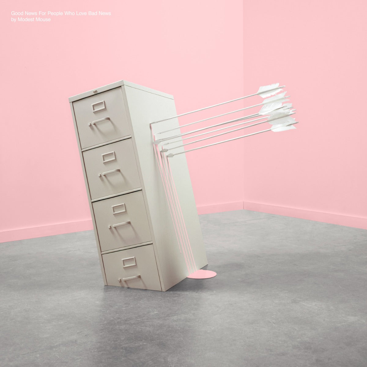 Modest Mouse Good news For People Who Love Bad News (Deluxe Edition) (Colored Vinyl, Pink, Green) (2 Lp's) Vinyl Record