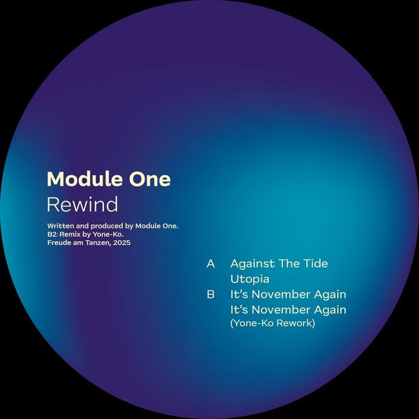 MODULE ONE - Rewind [12"] Vinyl Record