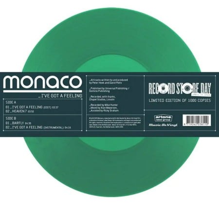 Monaco - I'Ve Got A Feeling [Translucent Green Vinyl] [Vinyl] Vinyl Record