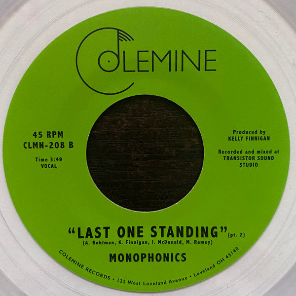 Last One Standing (7" 45) | Mint (M) Generic