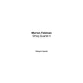 Morton Feldman - String Quartet II Vinyl Record