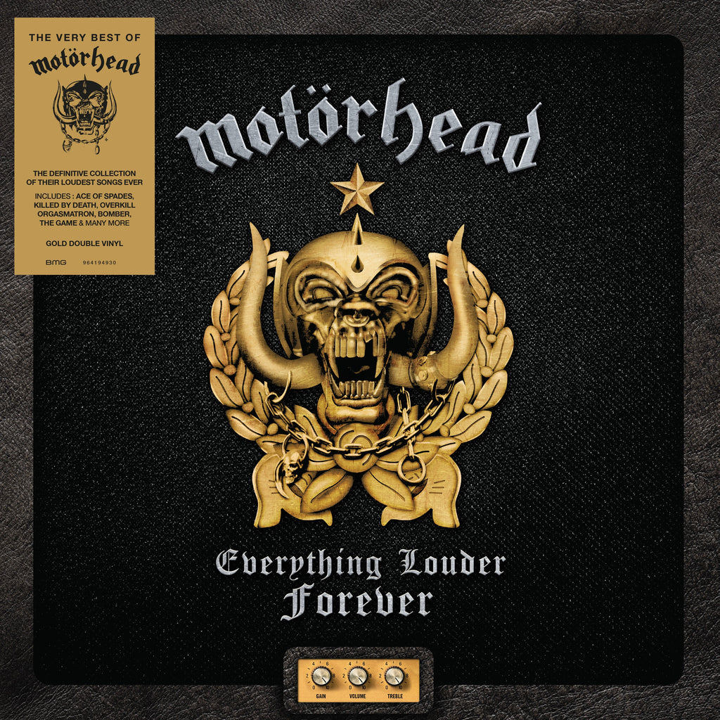 Everything Louder Forever: The Very Best Of Motörhead (Indie Exclusive) [Gold 2LP] Vinyl Record