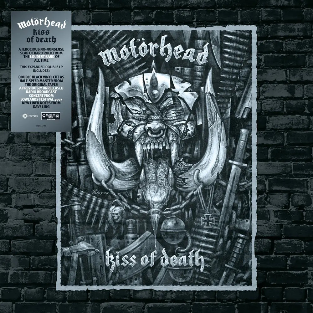 Motörhead - Kiss Of Death (20Th Anniversary Edition) [Half-Speed) [2LP] Vinyl Record