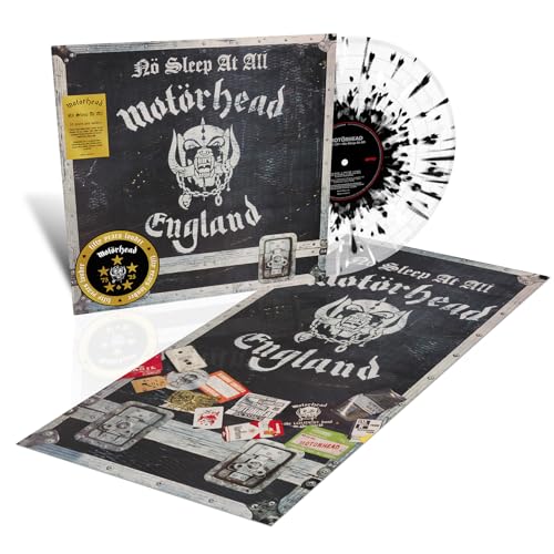 No Sleep At All (50Th Anniversary) [Clear/Black-White Splatter Vinyl] Vinyl Record