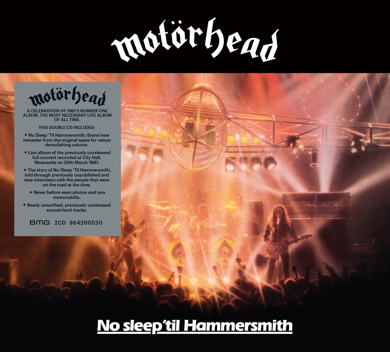 No Sleep 'Til Hammersmith (40Th Anniversary) [2CD] Music CD