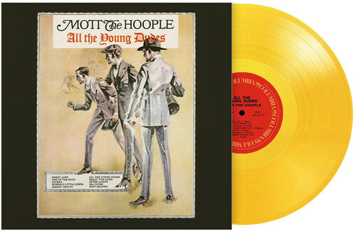 PRE-ORDER Mott The Hoople - All The Young Dudes (Limited Edition 180G) [Translucent Yellow Vinyl] [Import] Vinyl Record