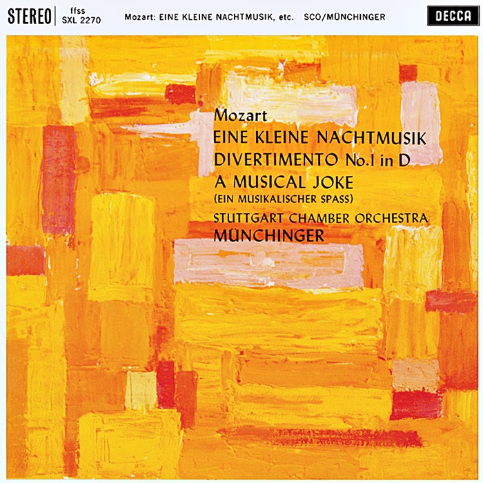 Eine Kleine Nachtmusik / Divertimento No. 1 In D (A Musical Joke) Vinyl Record