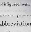 Disfigured With Abbreviations Vinyl Record