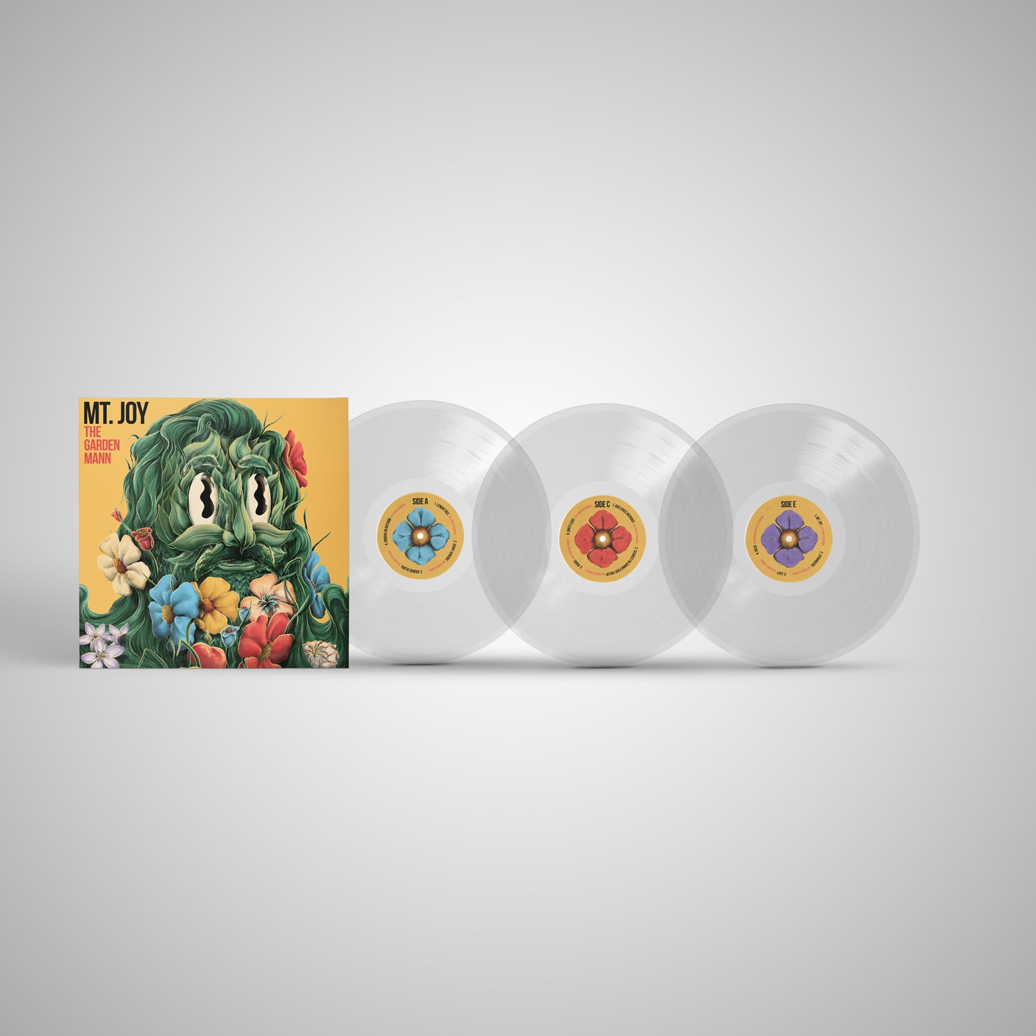 Mt. Joy - The Garden Mann (3LP Clear Vinyl, Deluxe Triple gatefold with exclusive photo art book) Vinyl Record
