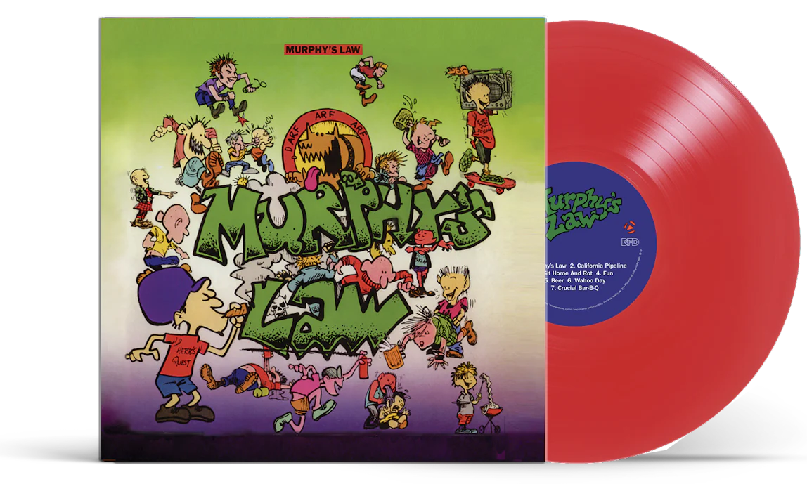 Murphy's Law Murphy's Law (Colored Vinyl, Red) Vinyl Record