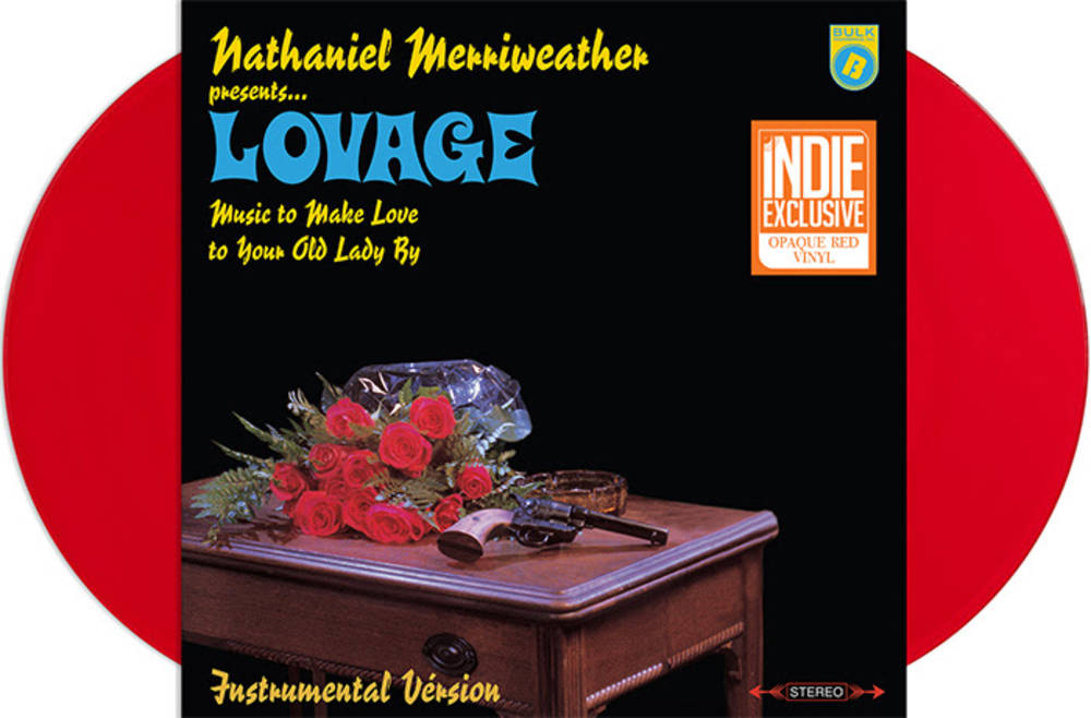 Lovage Music To Make Love To Your Old Lady By (Instrumental Version) [RSD Essential Indie Colorway Opaque Red Rose 2LP] Vinyl Record