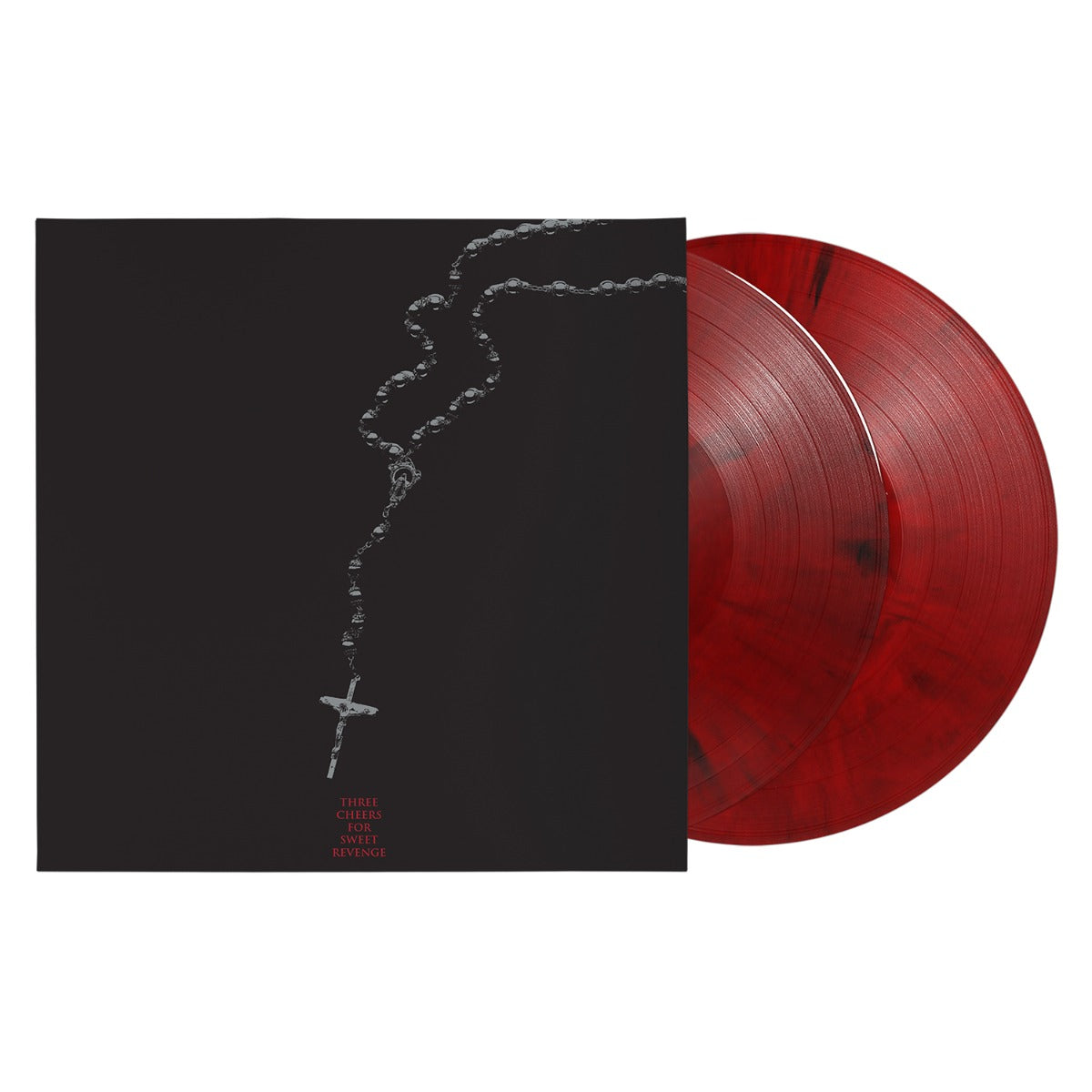 My Chemical Romance - Three Cheers For Sweet Revenge (Deluxe Red/Black Marble VINYL) | Mint (M) Mint (M)