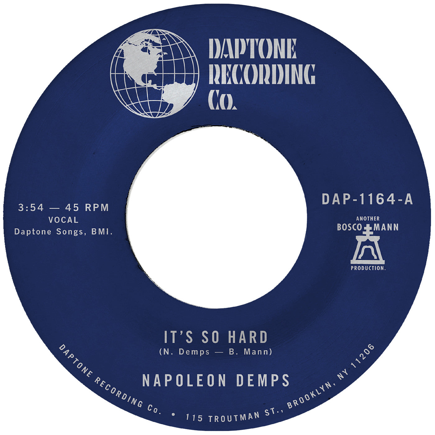 It'S So Hard B/W It'S So Hard (Part Two) Vinyl Record