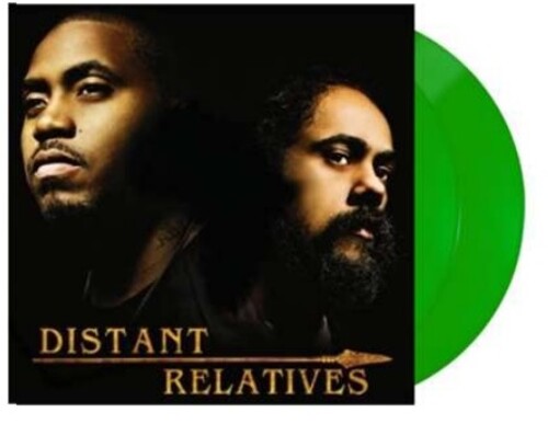 Nas & Damian Marley - Distant Relatives (Colored Vinyl, Green, Gatefold LP Jacket) (2 Lp's) Vinyl Record