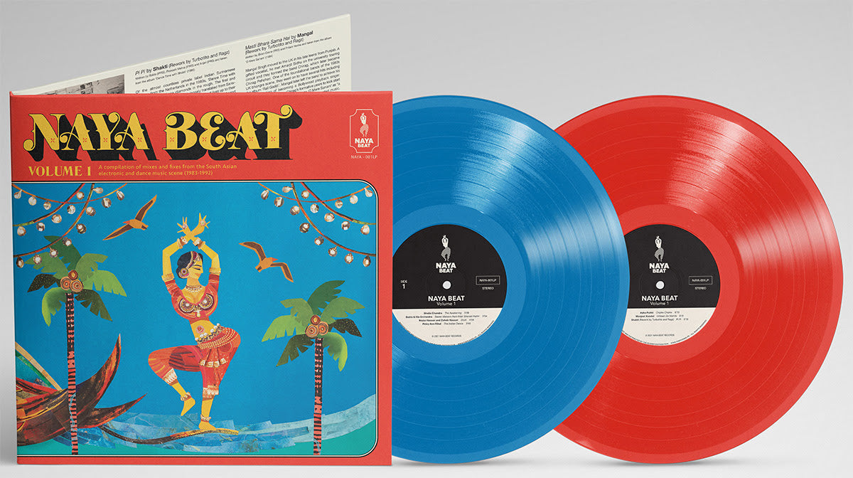 Volume 1 (South Asian Dance And Electronic Music 1983-1992) (Indie Exclusive) (Sky Blue & Red Alert Vinyl) [2Lp] Vinyl Record