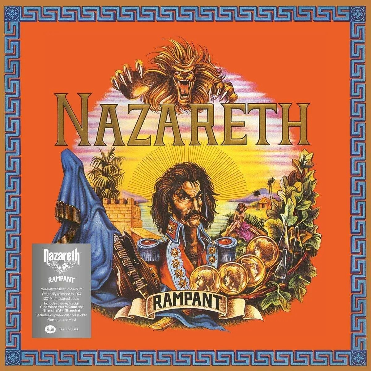 Nazareth - Rampant (Limited Edition, Blue Colored Vinyl, Remastered) [Import] |