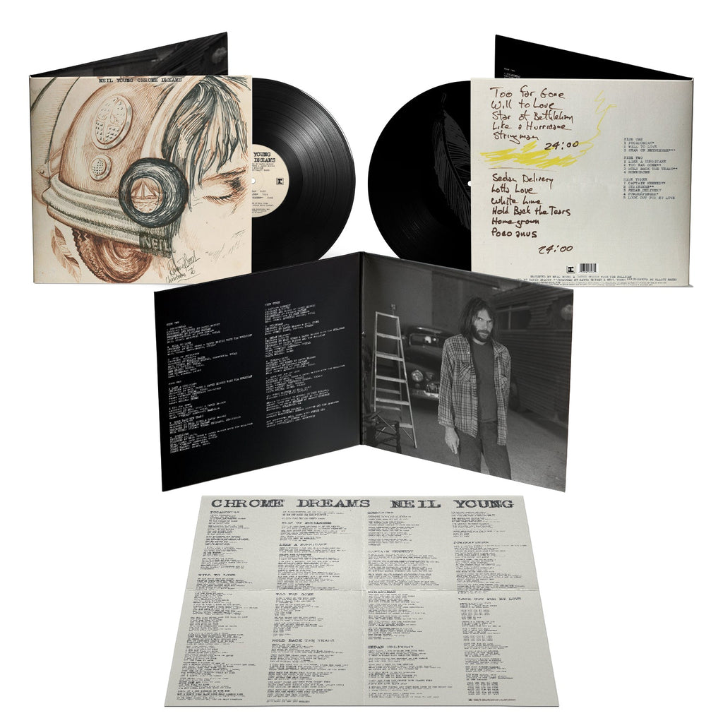Neil Young Chrome Dreams Vinyl Record