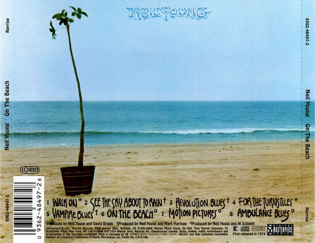 Neil Young – On the Beach Music CD
