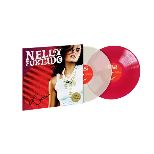Nelly Furtado Loose (Limited Edition, Translucent Ruby Red & Milky Clear Colored Vinyl) [Import] (2 Lp's) Vinyl Record