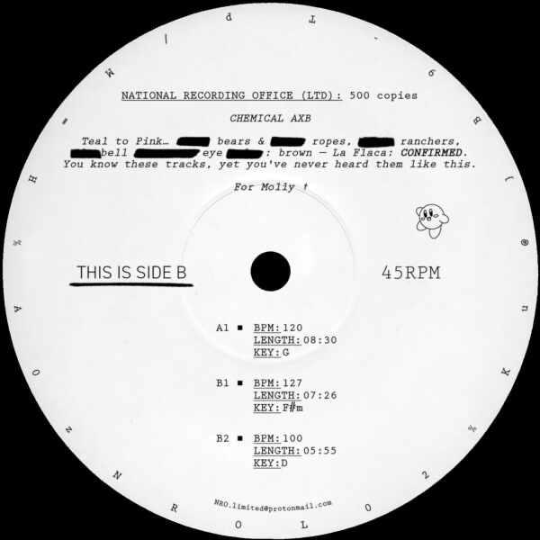 Chemical AXB - (PRESALE 6/29/26) NROL02 (VINYL) | Mint (M) Mint (M)