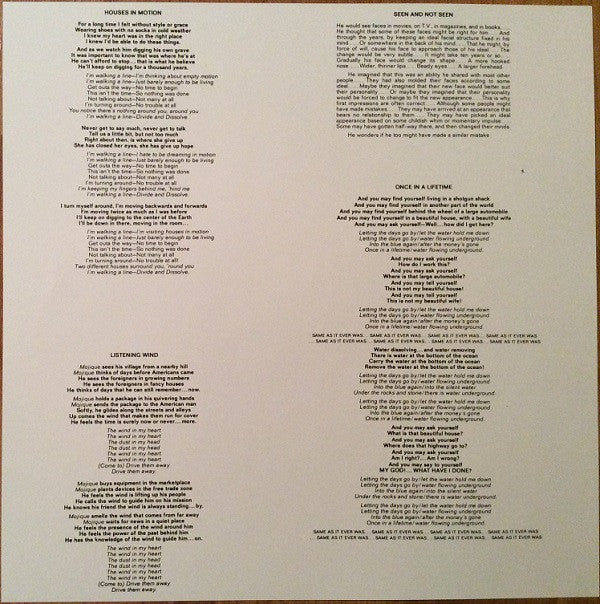 Talking Heads - Remain In Light | Mint (M) Mint (M)