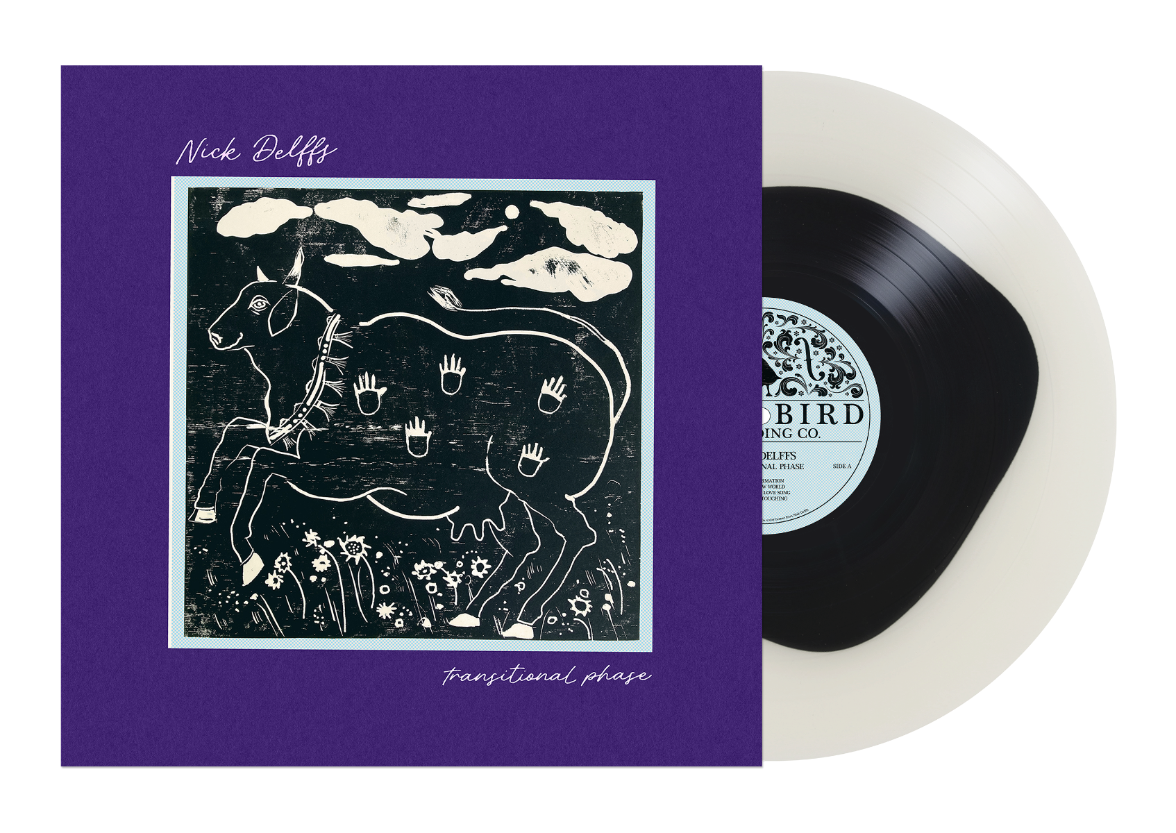 Transitional Phase (Indie Exclusive, "Holy Cow" Black & White Colored Vinyl) Vinyl Record