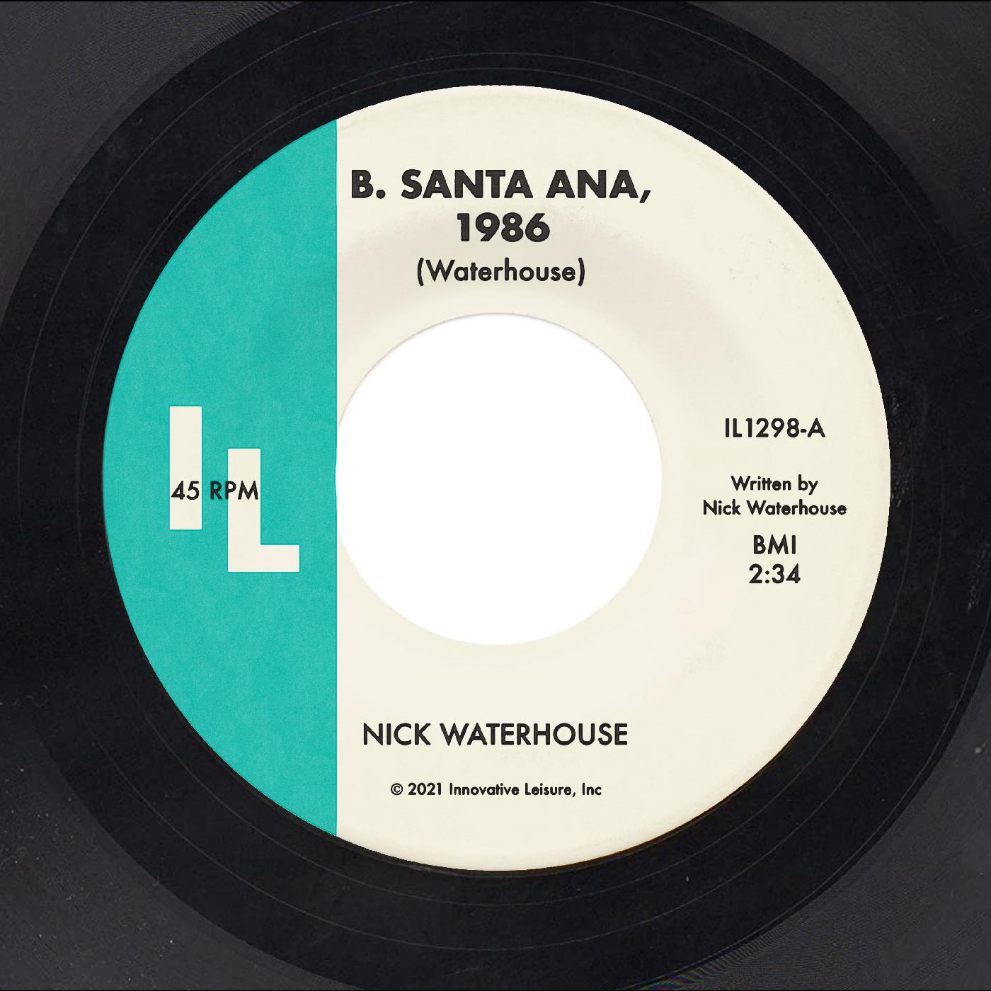 B. Santa Ana b/w Pushing Too Hard Vinyl Record