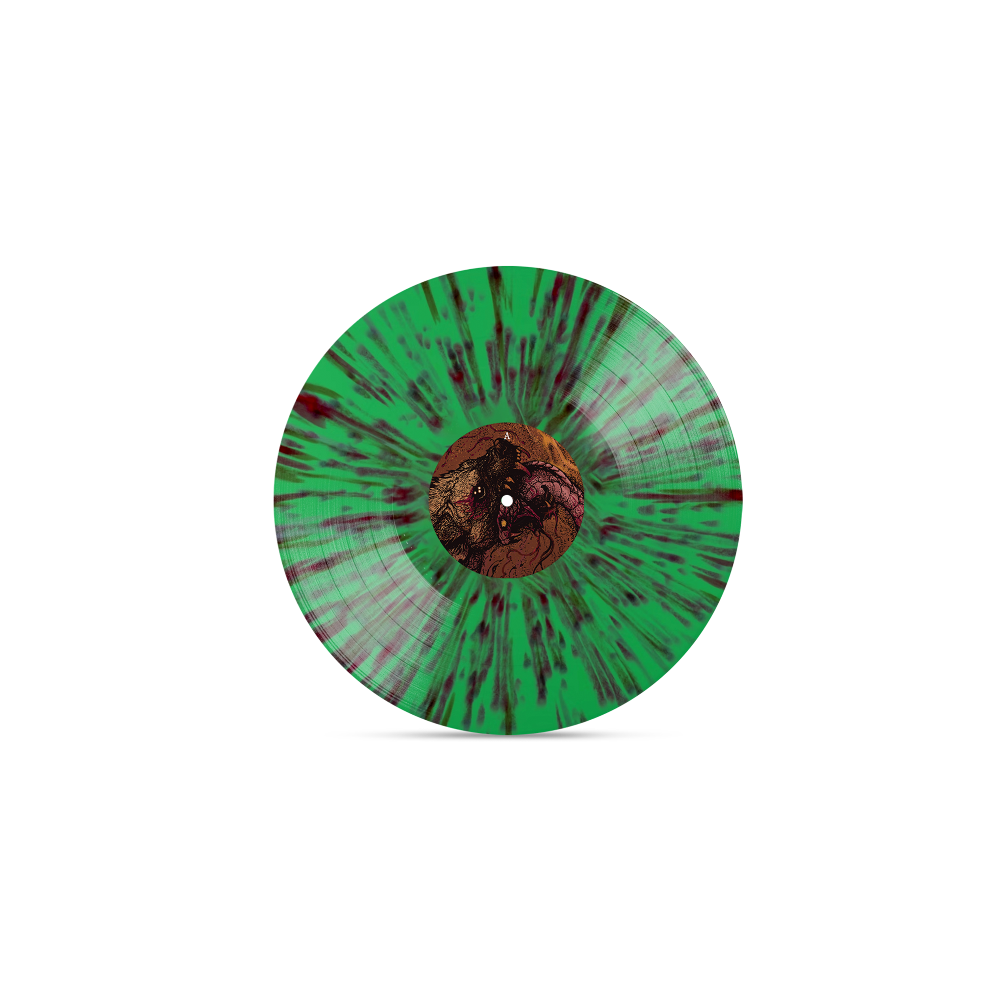 Bodysnatcher - Hell is Here, Hell Is Home on Venom Mint Splatter Vinyl Record