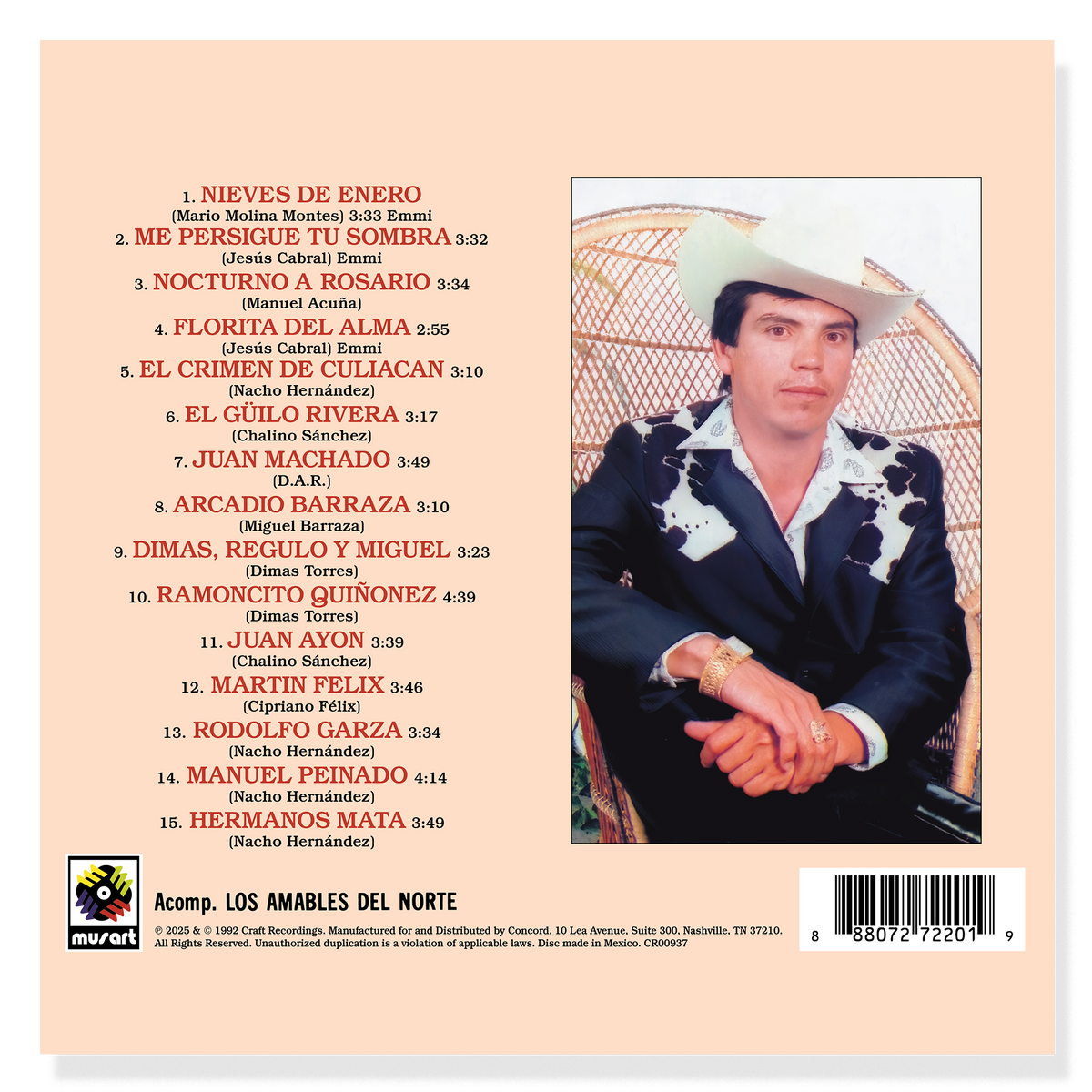 NIEVES DE ENERO Music CD