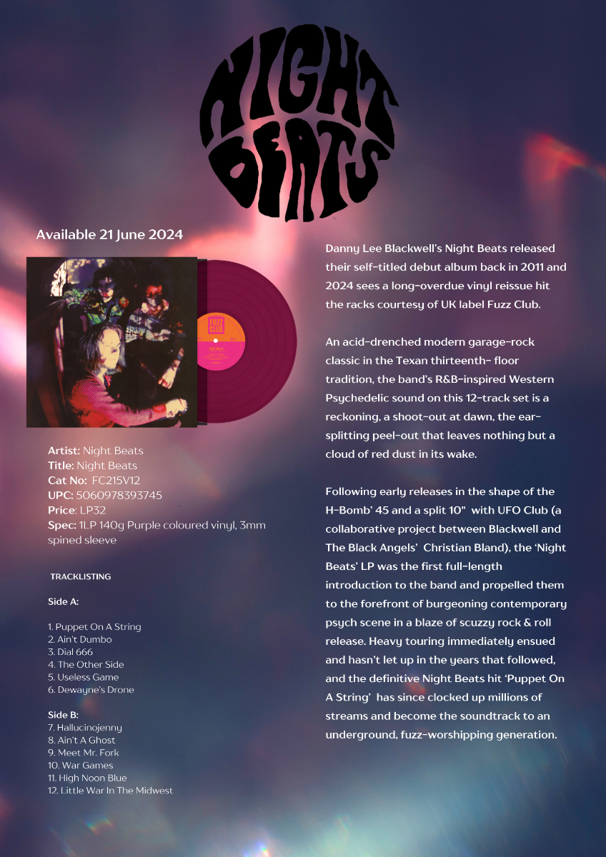 Night Beats Night Beats (Purple Vinyl) Vinyl Record