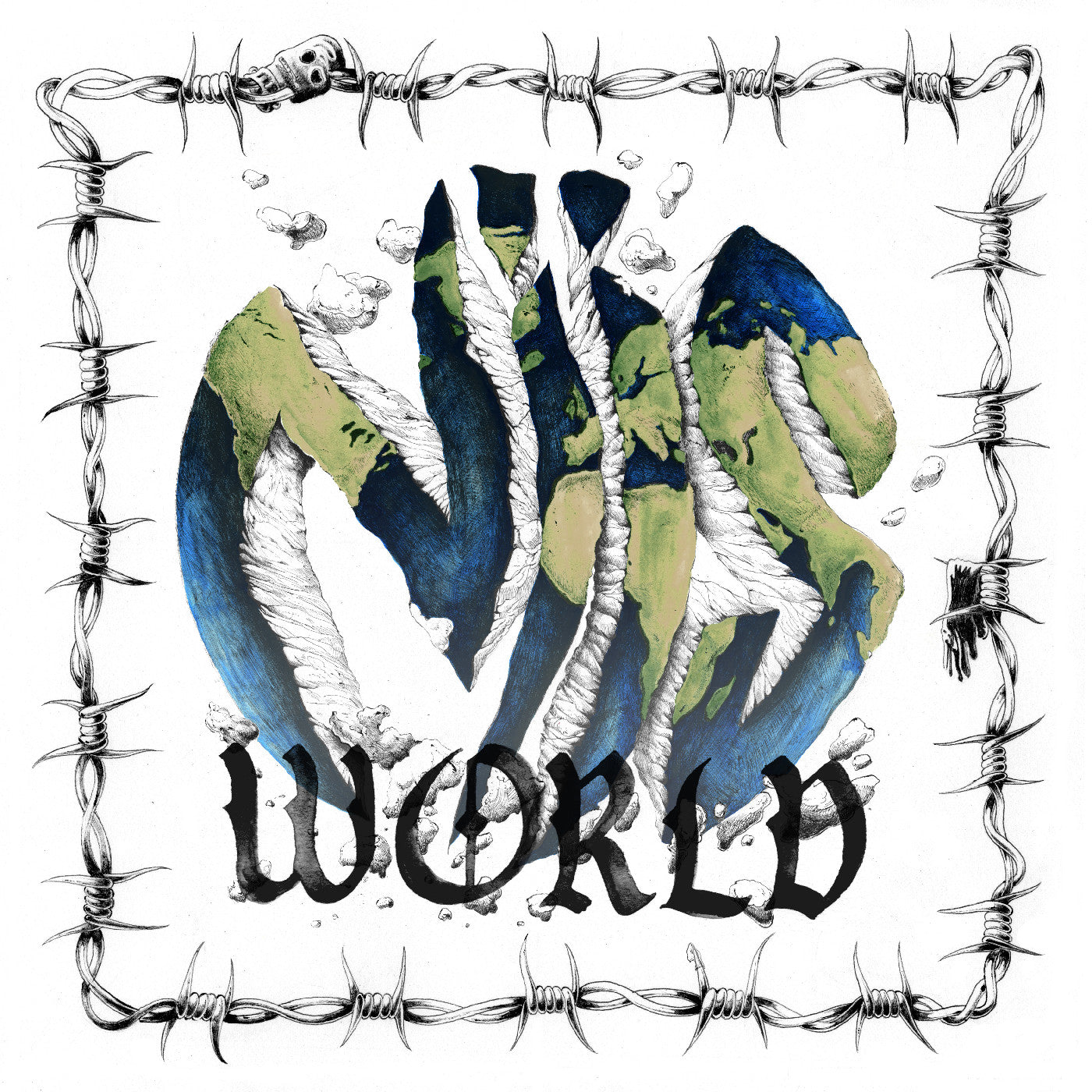 Green Splatter On Clear Vinyl) Niis World (Blue Vinyl Record
