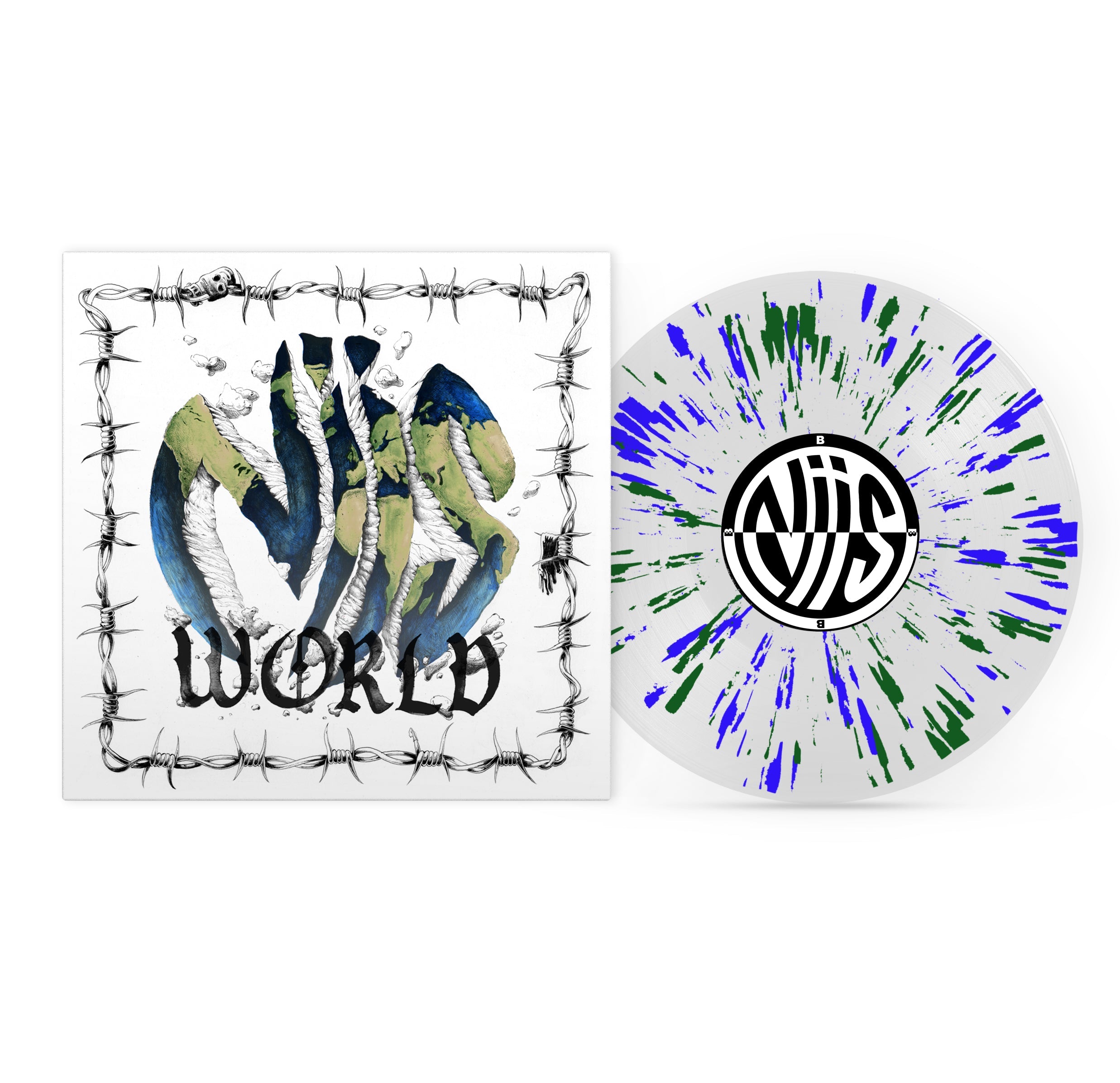 Niis - "Niis World" (Earth Splatter Vinyl) Vinyl Record