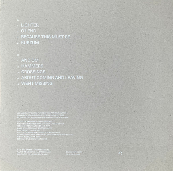 Nils Frahm - Graz | Mint (M) Mint (M)